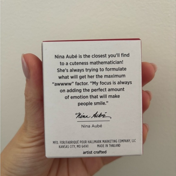 Hallmark “Cozy Lil Critters” Keepsake Christmas Ornament NWT - Picture 3 of 3